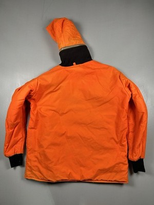 Sears Ted Williams Hunting Jacket Mens L Orange ODG Reversible