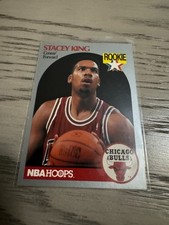 STACEY KING 1990-91 NBA Hoops RC
