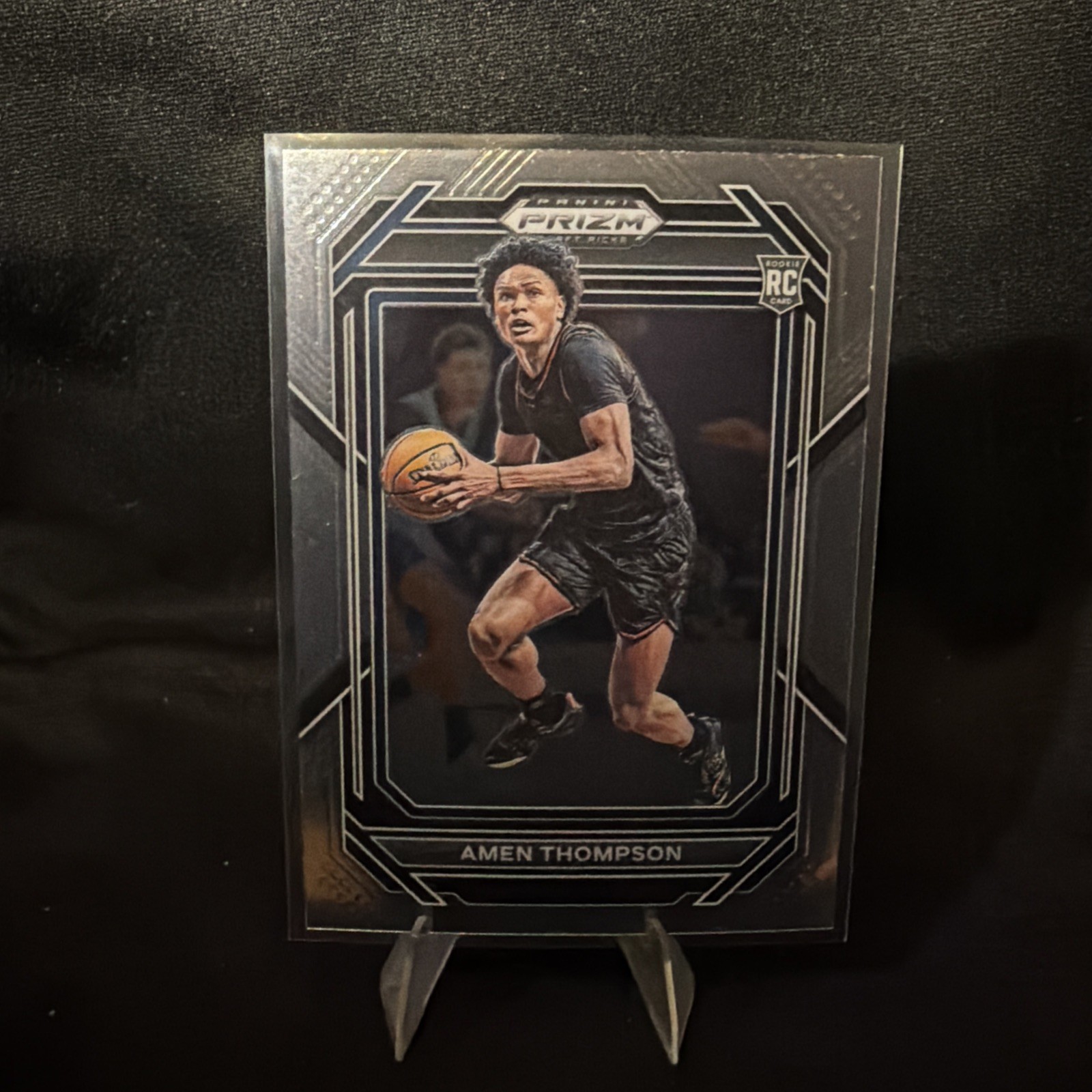 2023-24 Panini Prizm Draft Picks - Amen Thompson #4 Silver Prizm (RC)