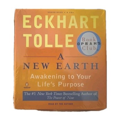 CD A New Earth. Awakening To Your Life's Purpose  By Eckhart Tolle