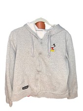Disneyland Resort Mickey Mouse Grey Zip-up Sweater