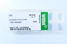 BOX  10 PCS  WIDIA MANCHESTER 507332 SEPERATOR S2 ULTRA CARBIDE INSERTS TOOL
