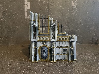 Warhammer 40k Kill Team Hivestorm - Killzone Volkus Terrain Gut bemalt