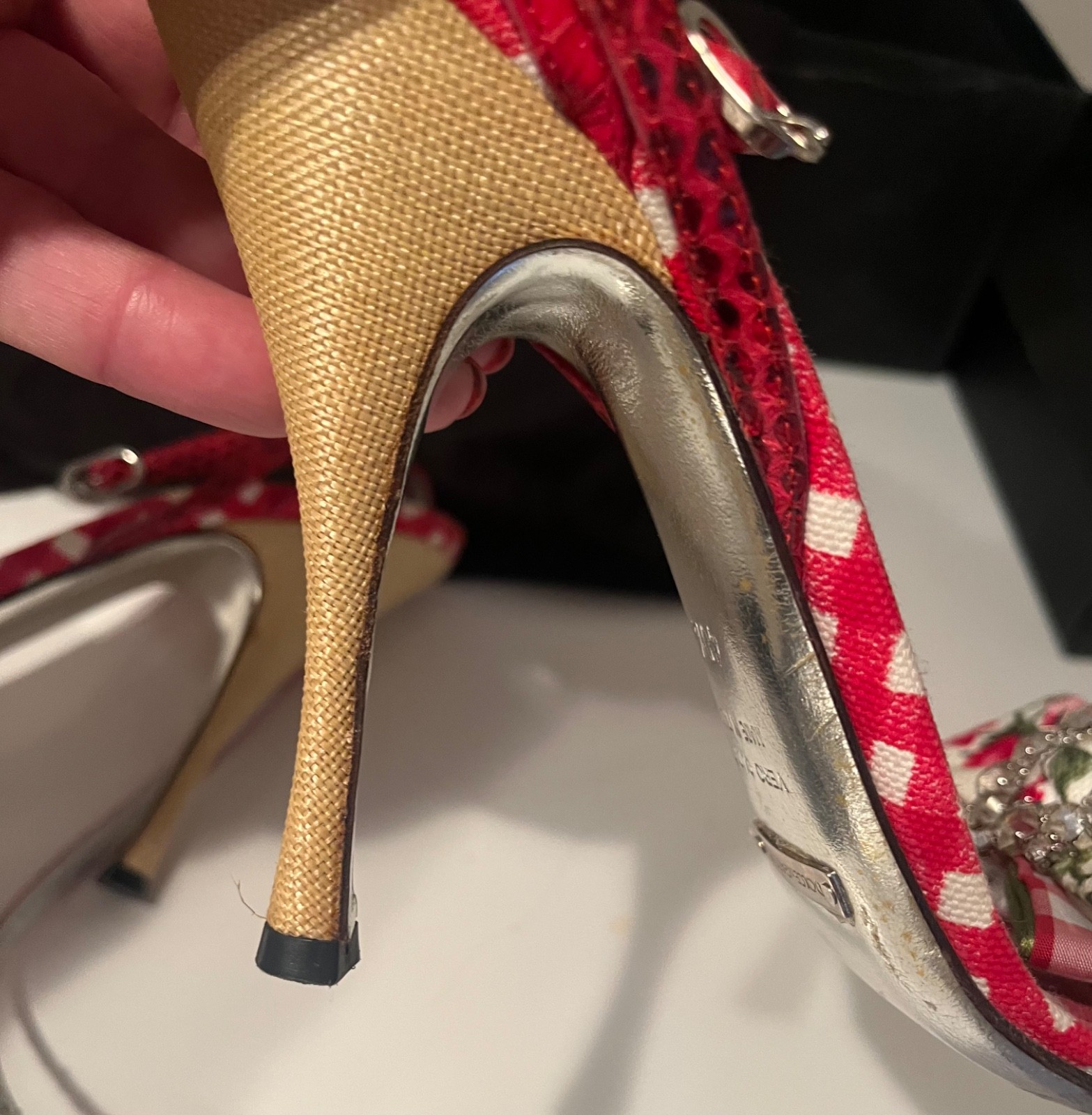 Rare Dolce and Gabbana sandals ‘picnic collection ‘  vintage image 10