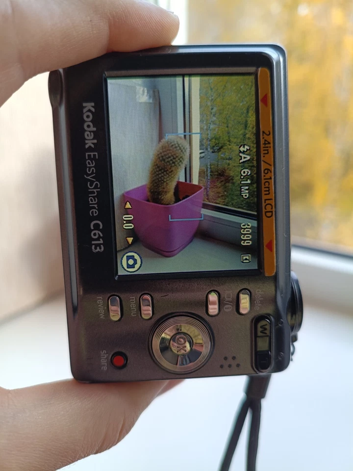 Kodak EasyShare C613 Black 6.2MP digital compact camera WORKing FULL Set🔥 - Image 2 of 4