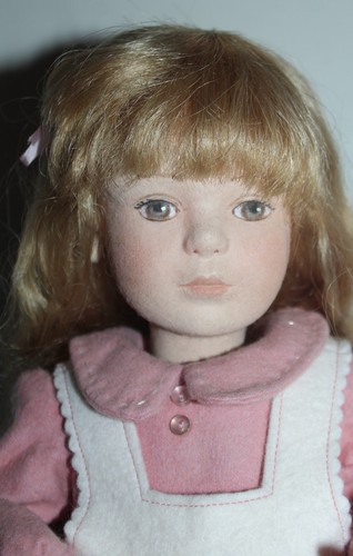 1997 MAGGIE IACONO Jointed Cloth Doll THE THREE BEARS Goldilocks ONLY 150 MADE!