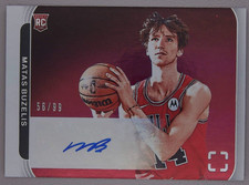 Matas Buzelis 2024-25 Panini Photogenic 56/99 Auto RC Chicago Bulls #RA-BUZ