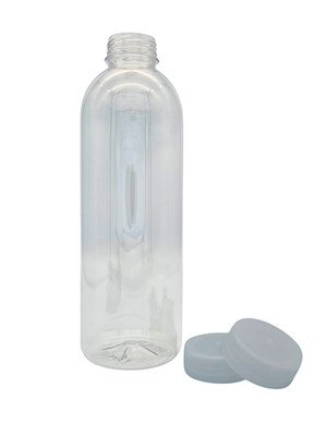 1 Liter klare Kunststoff Saftflaschen mit Deckel - (50er Pack)
