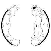 Bremsbackensatz Hinten FüR Suzuki SX4 EY GY 1.5 1.6 1.9 2.0 06 Bis 26 Textar Neu