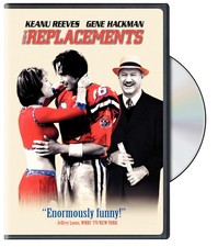 The Replacements (Keepcase) (DVD) Keanu Reeves Gene Hackman Orlando Jones