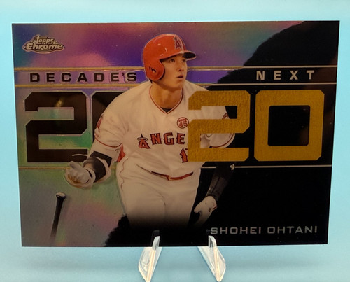 2020 Topps Chrome Update Decade's Next #DNC-18 Shohei Ohtani Angels