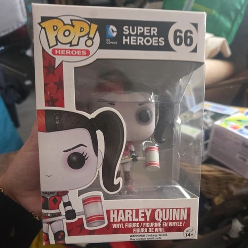Funko Pop Harley Quinn 66 Roller Derby DC Comics Collectible Figure
