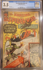 Amazing Spider-Man #14 CGC 3.5 *Signed By Stan Lee* 1ST GOBLIN *Trades/Time-Pay*