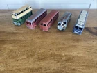 Vintage Collection Job Lot of Dinky Buses in Playworn Condition #c121