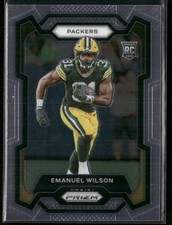 2023 Panini Prizm #335 Emanuel Wilson Pink