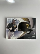 2022 Topps Update Baseball Oneil Cruz Commemorative Batting Helmet Card Rc