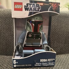 LEGO Star Wars Boba Fett 2012 Digital Alarm Clock 9" LOOSE IN BOX