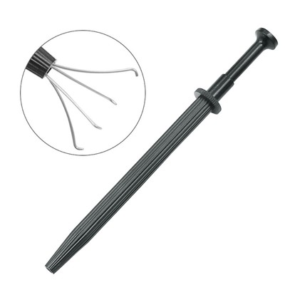 Stainless Steel 4-Claw Pick up Tool for Small Parts Pickup Metal Grabber IC Chip