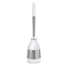 Belle Design Toilet Brush Caddy with Optimized Brush Head for Hard-to-Reach P...