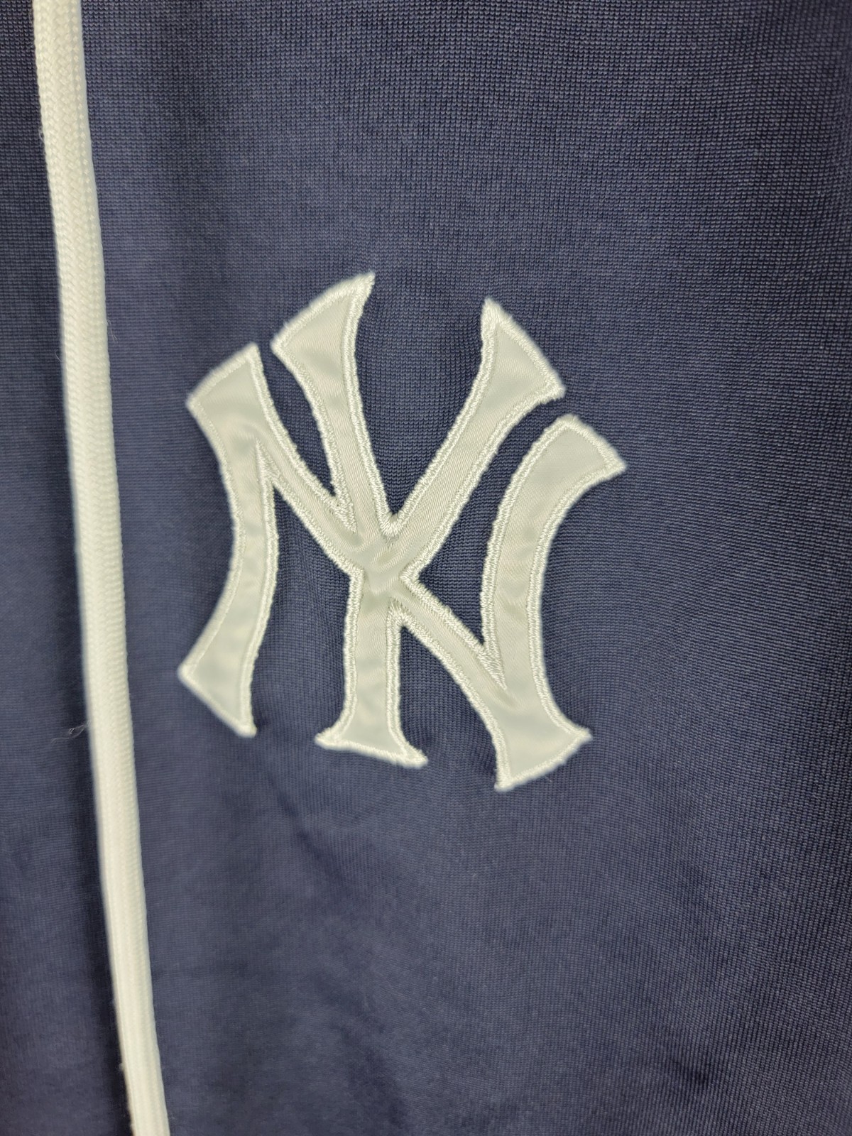 PINK Victoria's Secret New York Yankees Jersey Top Womens M Blue Sporty Y2K 3903 image 6