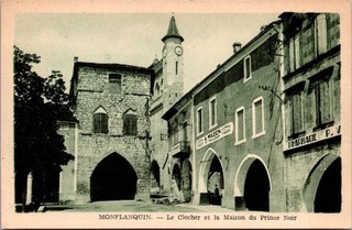90925 cpa 47 Monflanquin Le Clocher