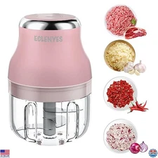 Electric Vegetable Chopper, 250ML USB Mini Blender, Wireless Food Processor