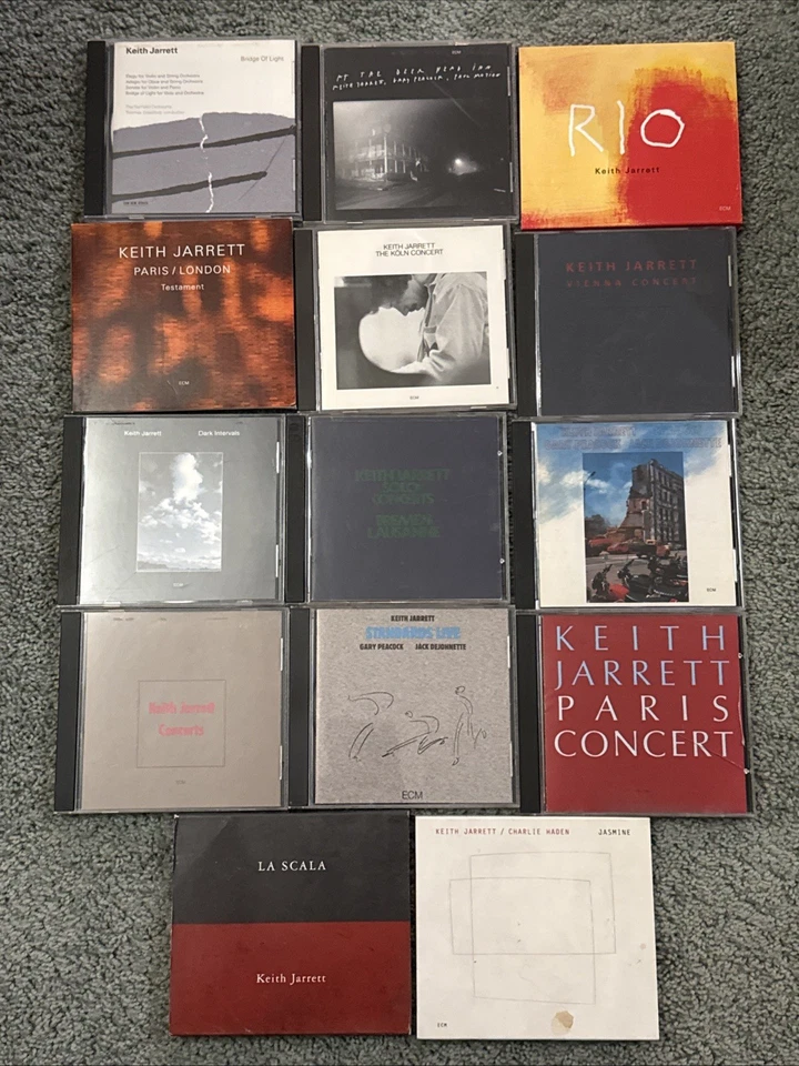 KEITH JARRETT - Lot of 14 CDs - Unbelievable Jazz Piano Music Good Condition - Image 1 of 4