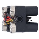 QU‑7025 Morse Code Key Portable Double Paddle Automatic CW Telegraph Key Wi