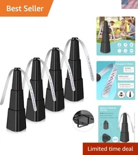 4-Pack Tabletop Fly Fans for Outdoor & Indoor Use - Keep Flies Away Safely