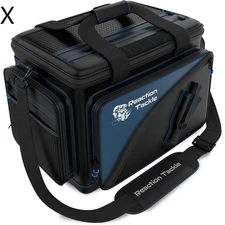 Reaction Tackle Fishing Tackle Bag–Salt Water Resistant Fishing Bag,1000D PVC X