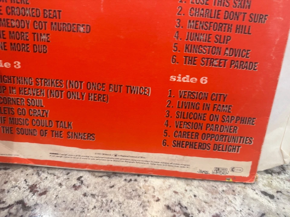 THE CLASH SANDINISTA  3X VG++/NM- TRIPLE LP 1980 UK ENGLAND PRESS IMPORT - Image 4 of 4