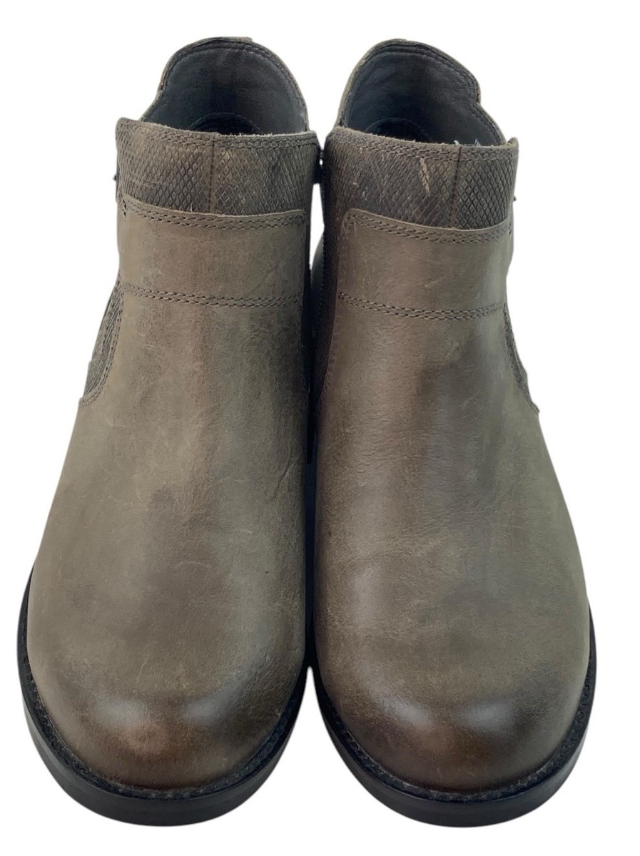 Abeo Bio System Yana Booties Womens Size Gray Comfort Ankle Coastal  Grandma