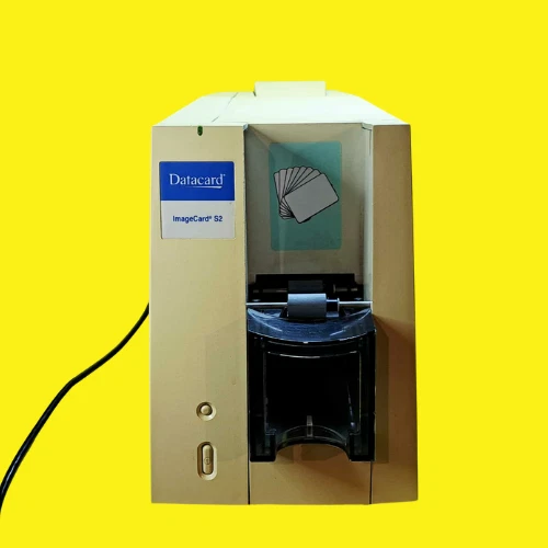 ⚡UNTESTED BUT POWER ON⚡DATACARD IMAGECARD SELECT ID CARD PRINTER S2 557660-008^^ - Image 3 of 4