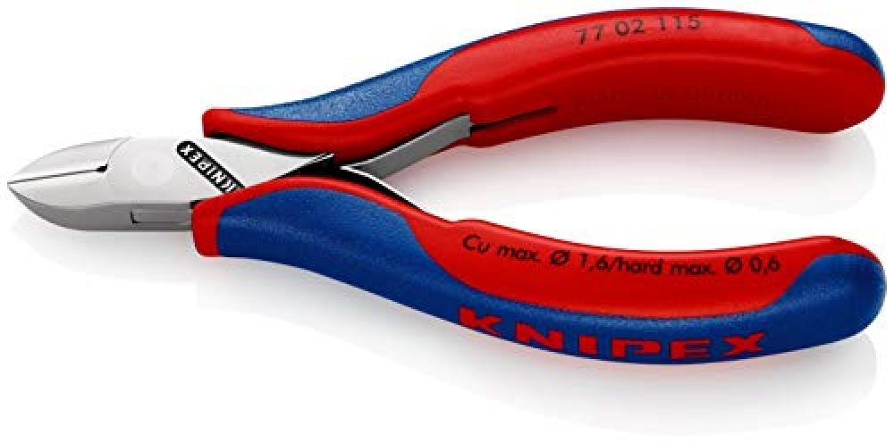 KNIPEX 77 02 115 SB Tronchese Elettronica Professionale - Taglio Netto