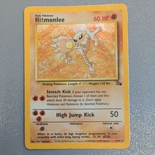 Hitmonlee 7/62 Fossil Holo on eBay