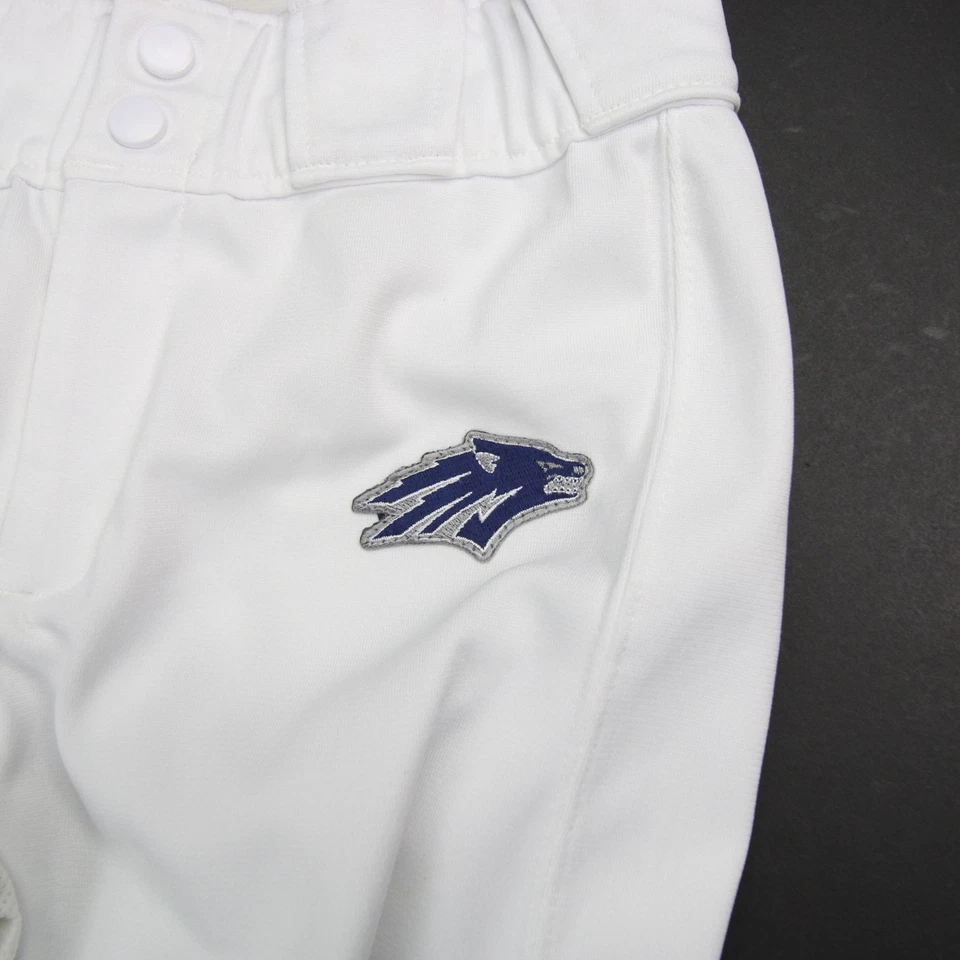 Nevada Wolf Pack Nike Softball Pants Women's White Used - Image 3 of 4