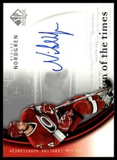 2005-06 SP Authentic #NN Niklas Nordgren Sign of the Times