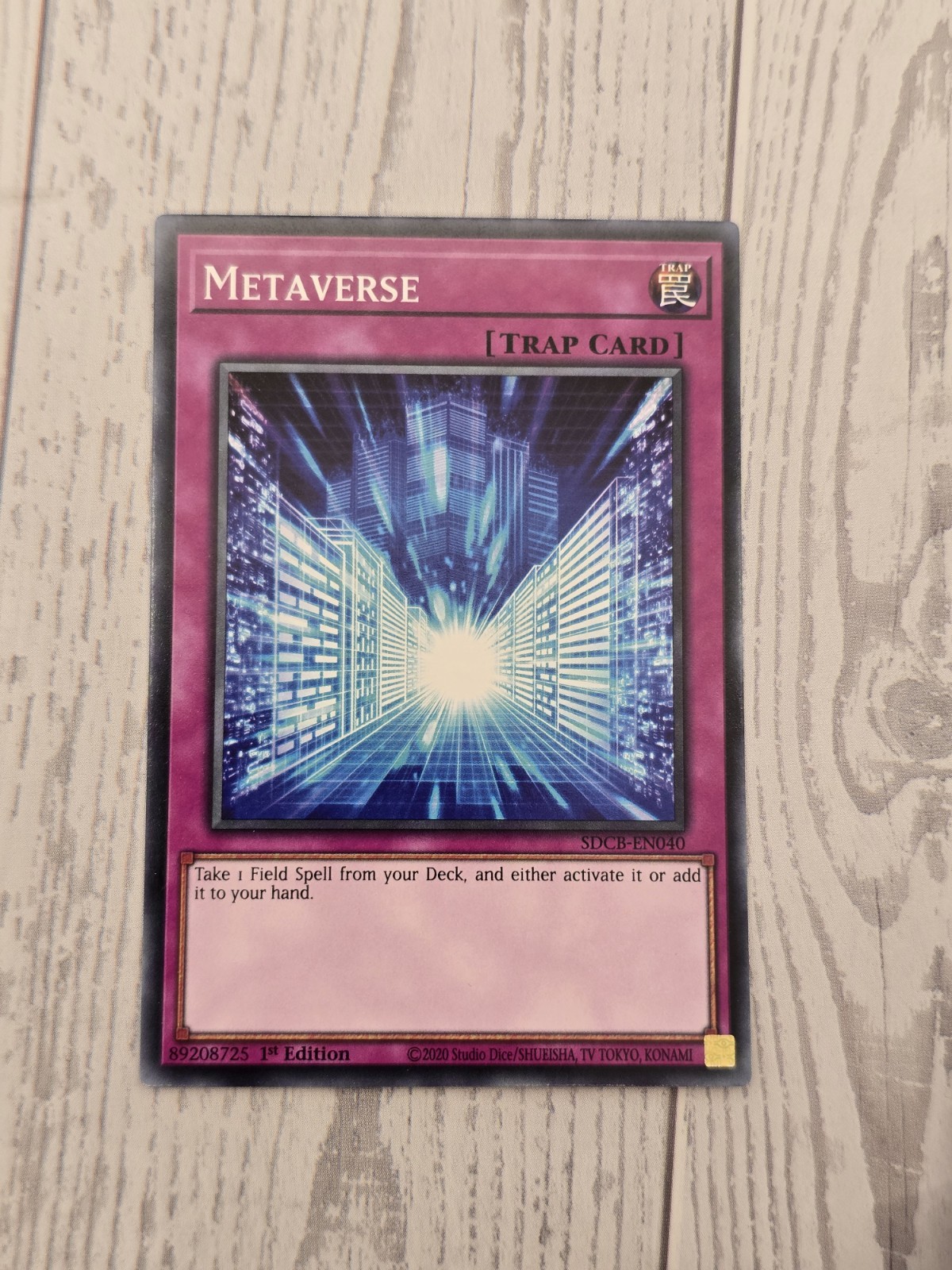 Metaverse SDCB-EN040 Structure Deck: Legend of the Crystal Beasts 1st Edition