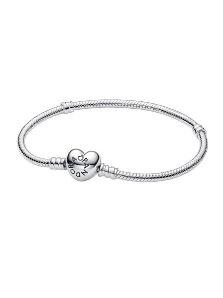 Pandora Armband Damen Moments Herz Verschluss Silber 594594C00-23 Cm-image