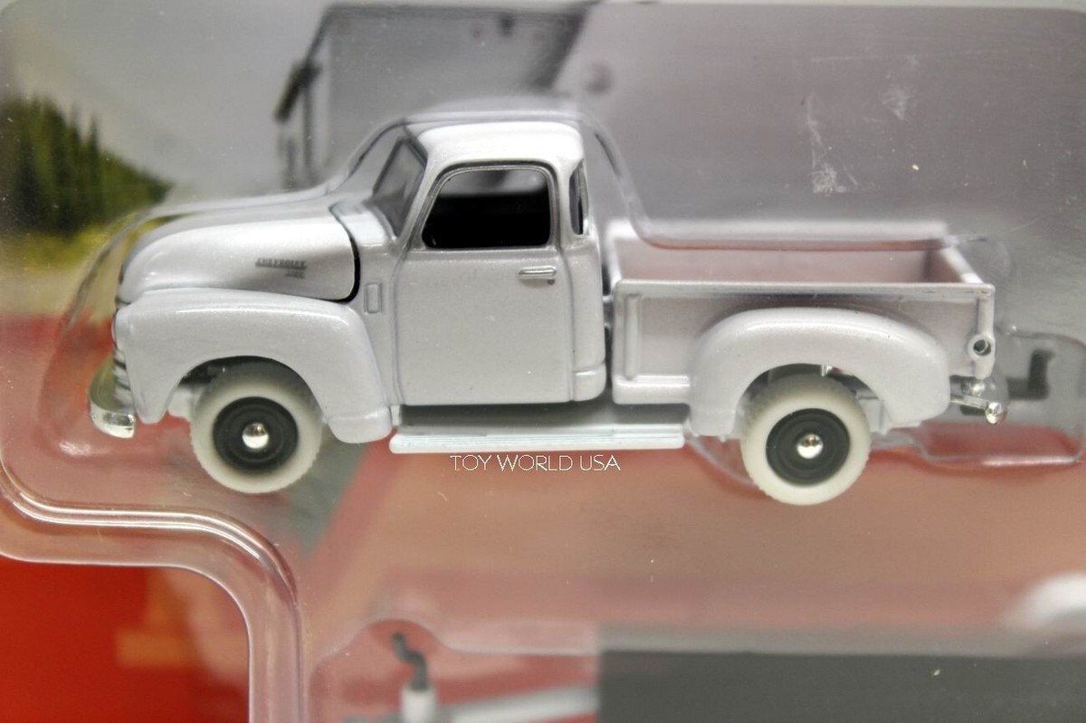 Johnny Lightning Truck and Trailer #3 1950 Chevy Pickup