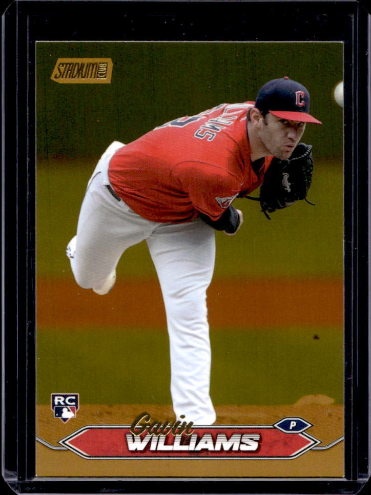 2024 Topps Stadium Club Gavin Williams Gold Foil RC #251