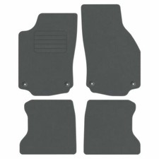 Velours Fußmatten für Opel Combo C Bj. 2001 - 2011 Passform Automatten GRAU STD