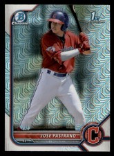 Jose Pastrano 2022 Bowman #BCP-21 Chrome Prospects Mojo Refractor Guardians