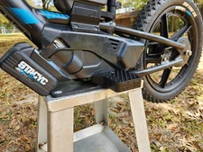 Stacyc 12e/16e Jet Black Wide Foot Pegs RJD Aggressive Grip Set