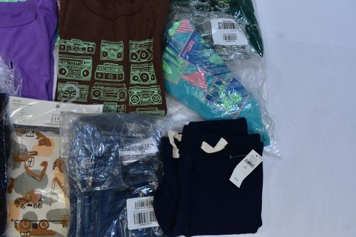 Gap Bulk Lot Of 14 Boys Size Small 6/7 Mixed Seasons Tops Bottoms Pajamas NWT - Picture 5 of 7
