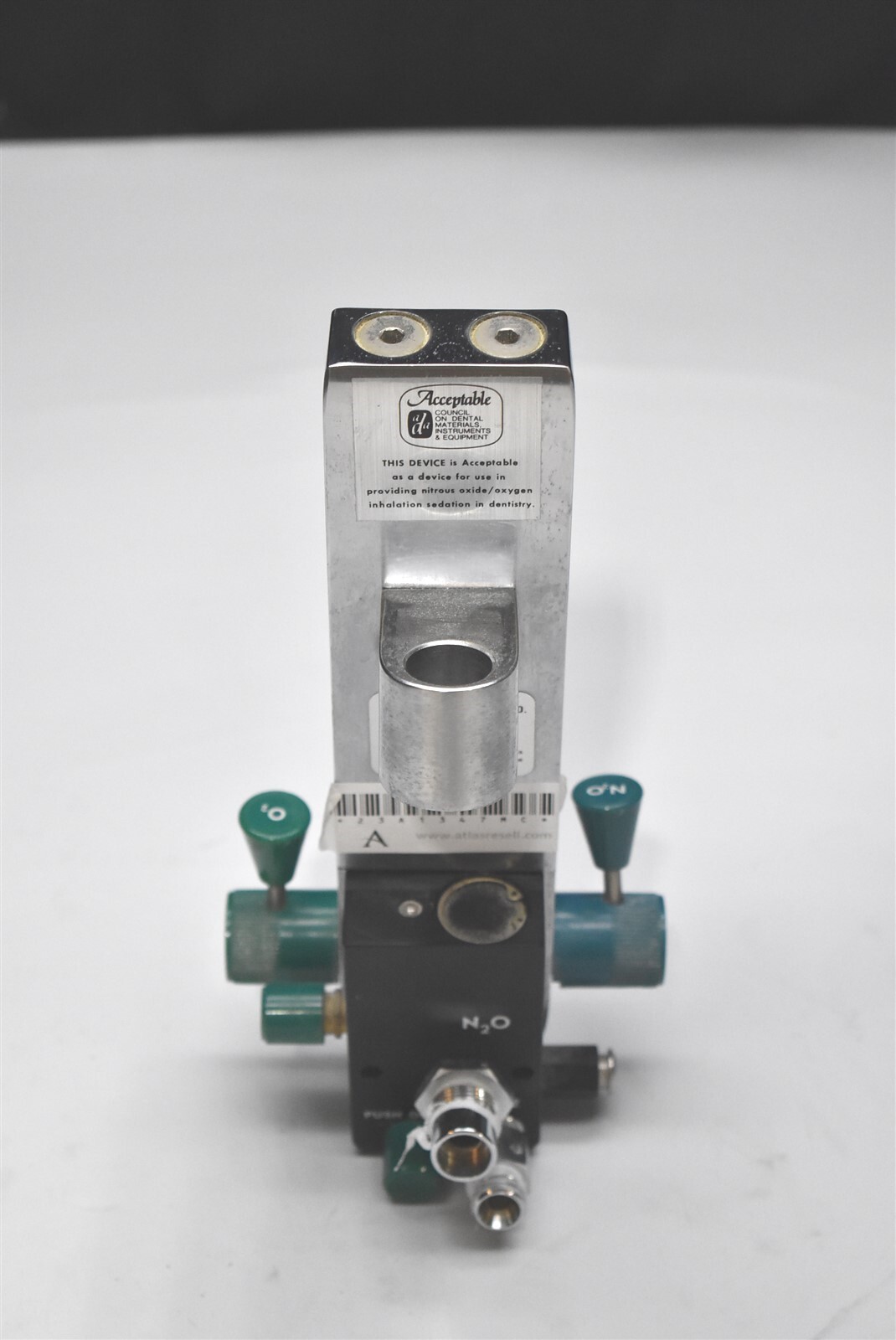 Porter MXR 2000 Dental Nitrous Oxide N2O Flowmeter Conscious Sedation