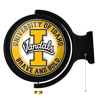 Idaho Vandals Original Round Rotating Lighted Wall Sign