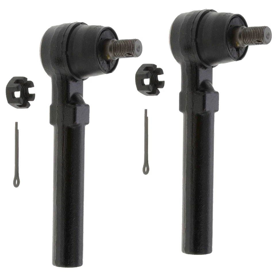 Par (2) extremos de barra de amarre exterior delantero para Lincoln Mark VII 1984-1990 1991 1992 Foto 4 de 4