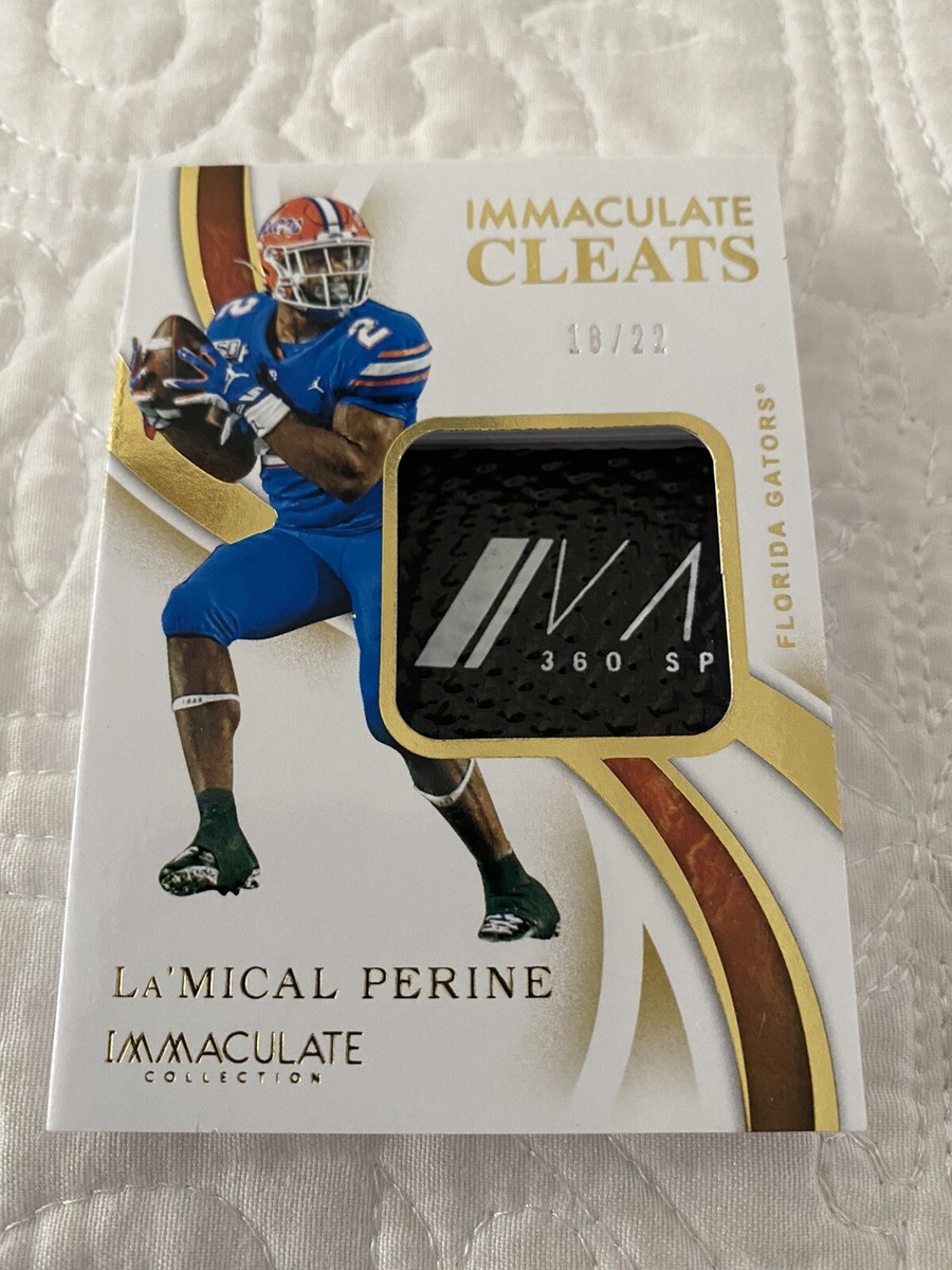 2020 PANINI IMMACULATE COLLEGIATE FOOTBALL CLEATS RC La'MICAL