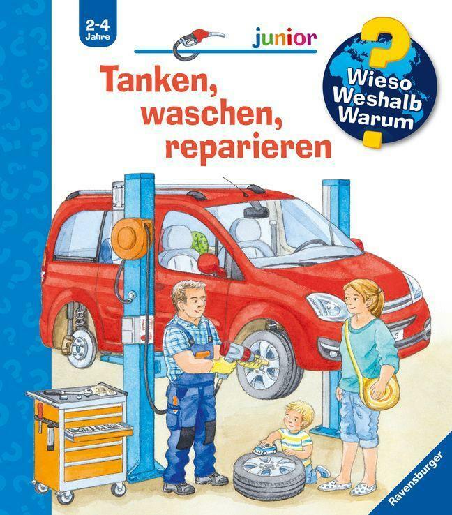 Thumbnail - Wieso? Weshalb? Warum? Junior, Band 69: Tanken, Waschen, Reparieren |